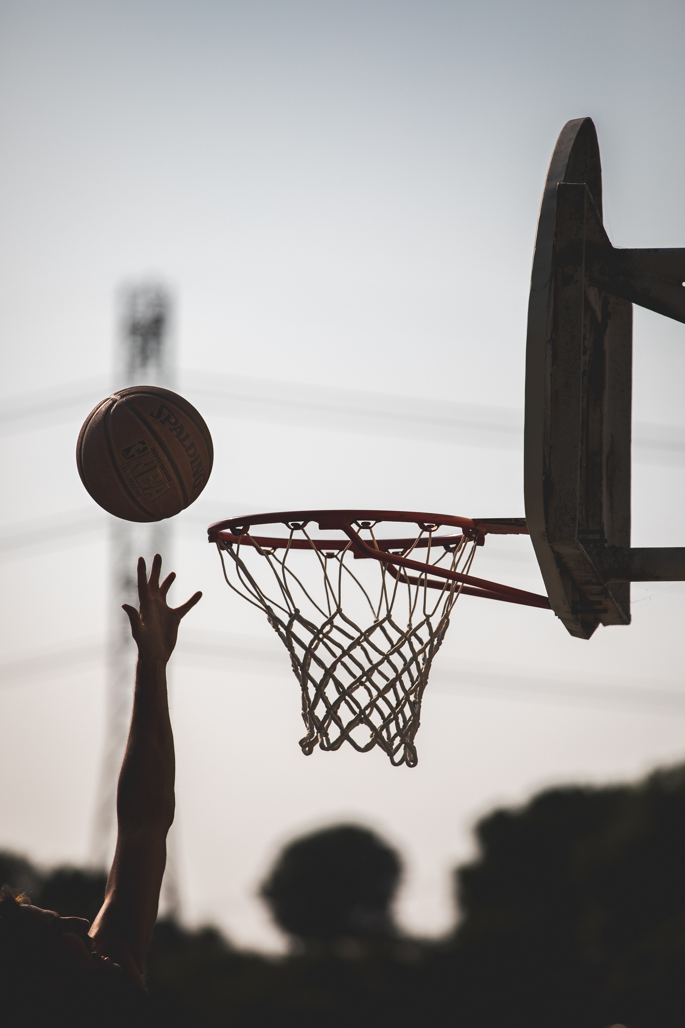 basketball playing